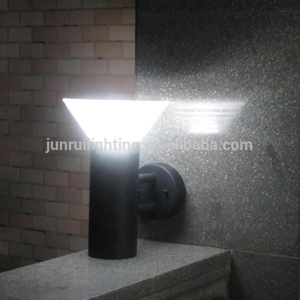 Hot Sale Factory Price bright led solar wall light for outdoor lighting(JR-B007W solar wall light)