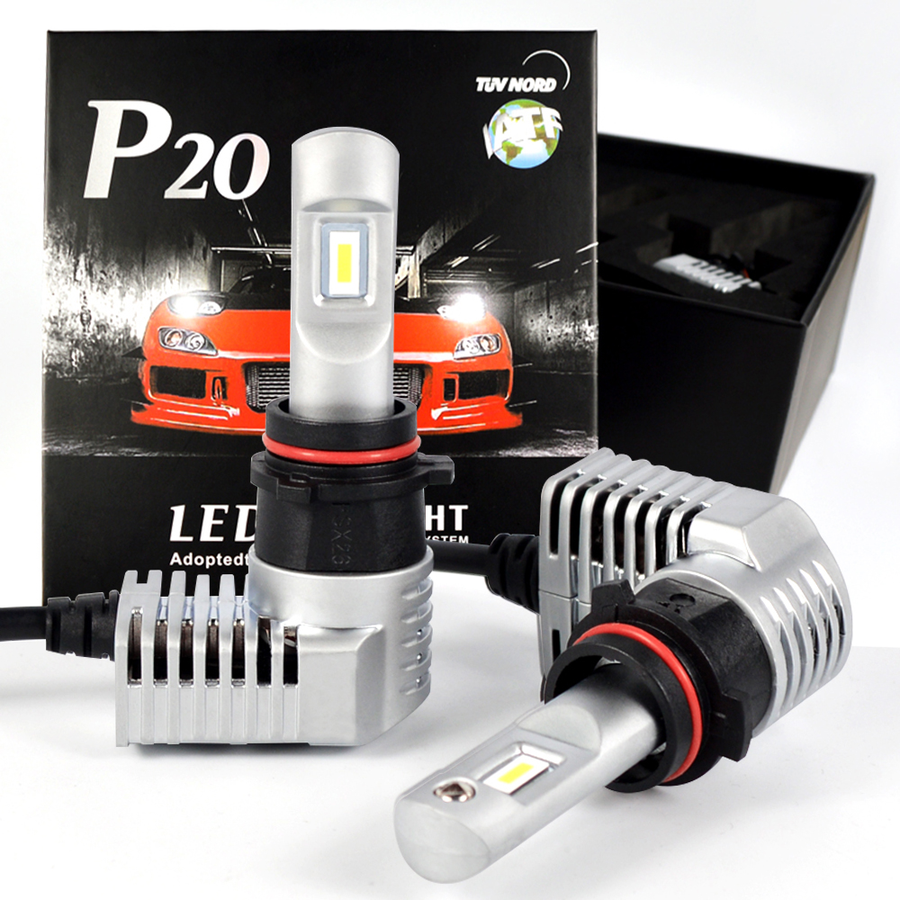 Xml Led Xhp70 Xenon Yellow And White Bulbs 100W H1 Headlight For Car