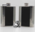 4oz 304 stainless steel metal hip flask gifts box set with funnel glass