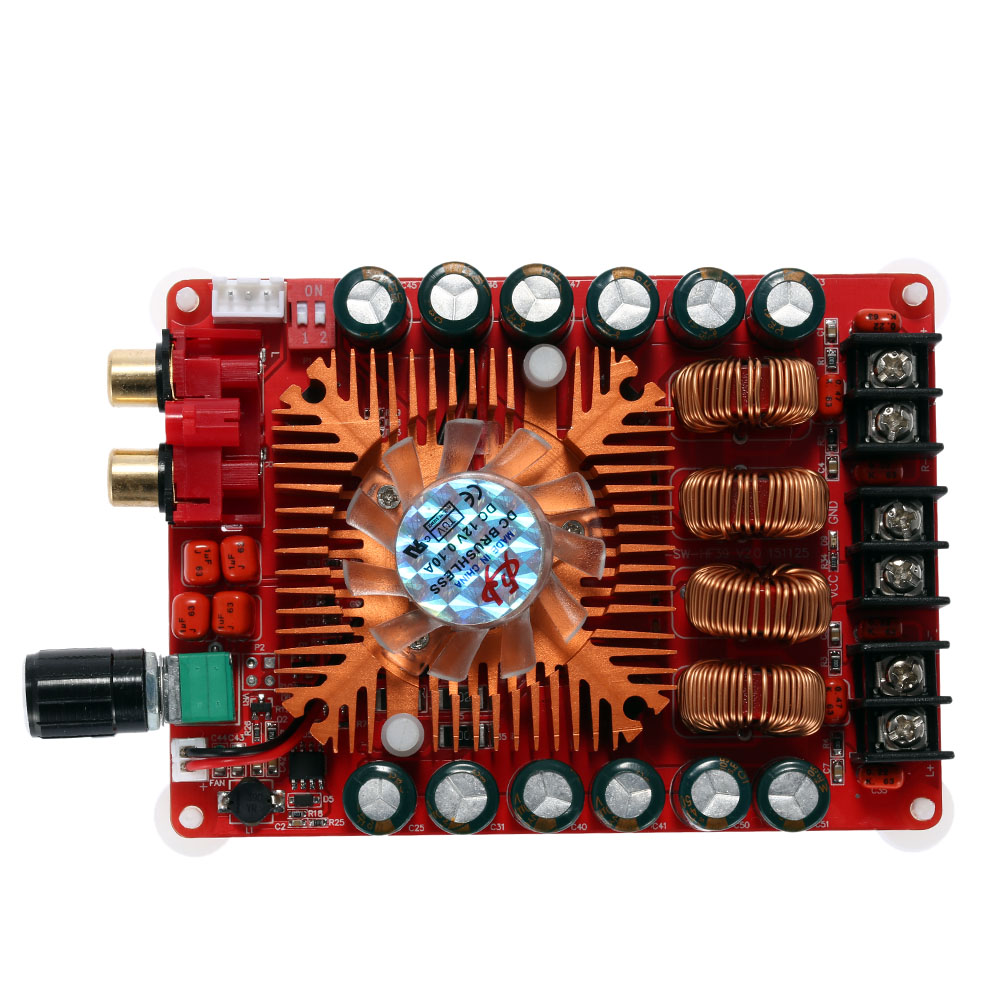 New Upgrade High Power Digital Amplifier Board Dual Channel Audio Stereo Amplifier Support BTL Mode Mono 220W 2*160W TDA7498E