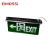 Aluminum LED emergency exit signs battery powered emergency exit lights