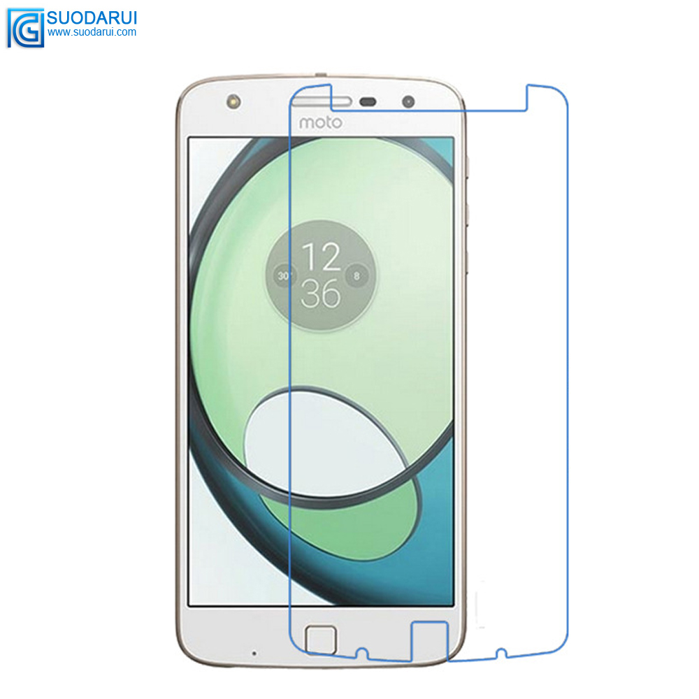 Tempered Glass Screen Protector for Motorola moto Z Force 9H 2.5D 0.26mm HD Transparent Film