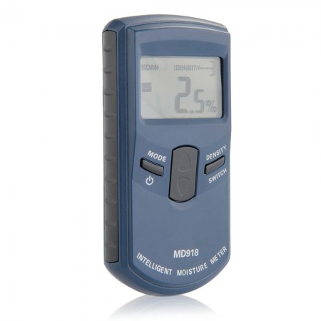 Digital Inductive Tree Timber Wood Damp Moisture Meter Detector Tester 4%-80%