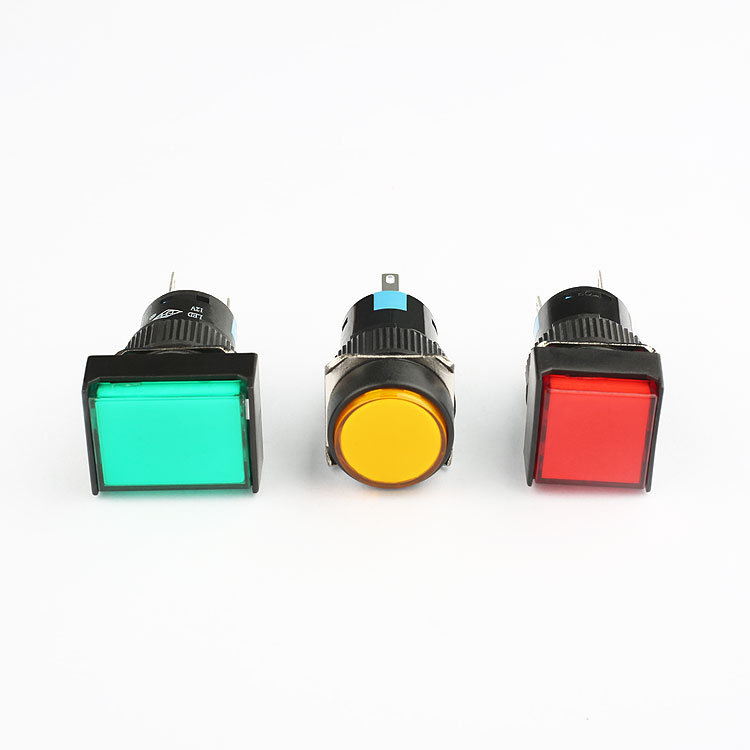 3A 220 volt IP40 ce 12mm green 120v electrical led indicator light