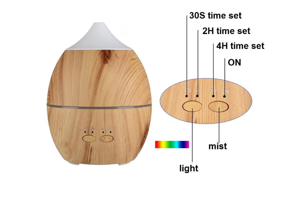 Hidly Electric Essential Oil Diffuser with 10 years golden supplier, 2H/4H time set Adjustable Industrial Humidifier Ultrasonic