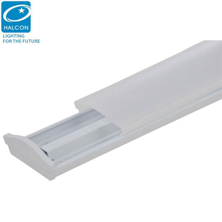 Microwave Sensor Emergency Beam Angle 120 25W 36W Slim Ceiling Batten Light