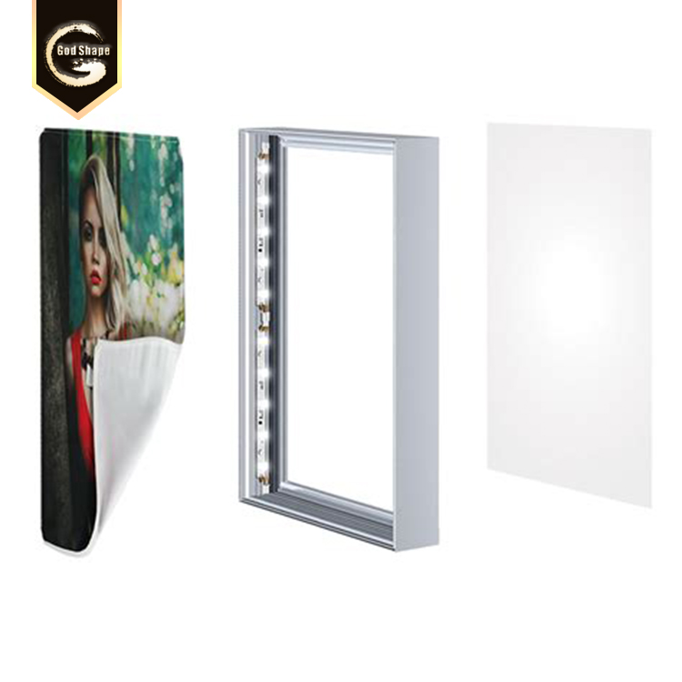 Photo frame fabric led lighting box exhibition advertising light box