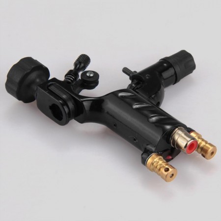 Black Rotary Motor Tattoo Dragonfly Style Machine Gun for Shader Liner Supply Model 1