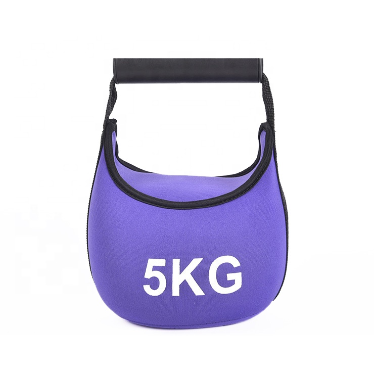 High Quality Portable Kettlebell Power Coat Weights Kettle Dumbbells With Sand