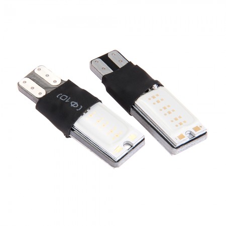2pcs T10 2.5W 32 COB LED Car Side Marker Light Bulb
