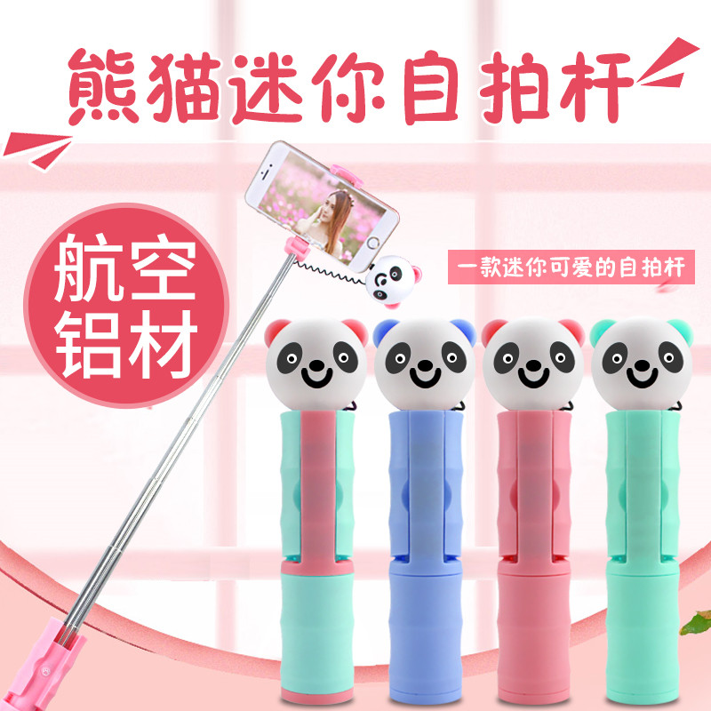 Mini Extendable Handheld Fold Self-portrait Stick Holder Monopod selfie stick palo selfie bastone selfie stick