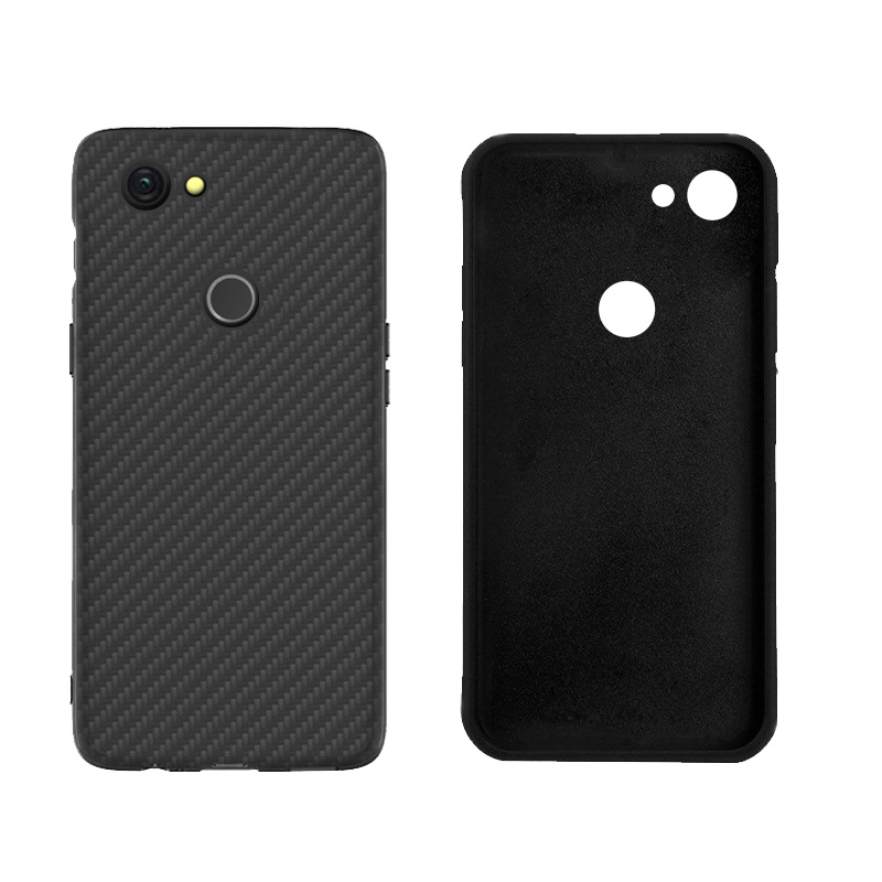Premium Carbon Fiber  Case Full Sides Protective Shell Back shockproof Cover Design For Google Pixel 3 lite