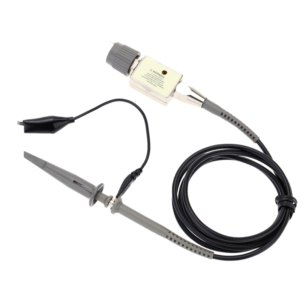 P6300 300MHz 600V High Precision Oscilloscope Probe Alligator Clip Test Probe with Detachable Hook Tip Oscilloscope Accessories