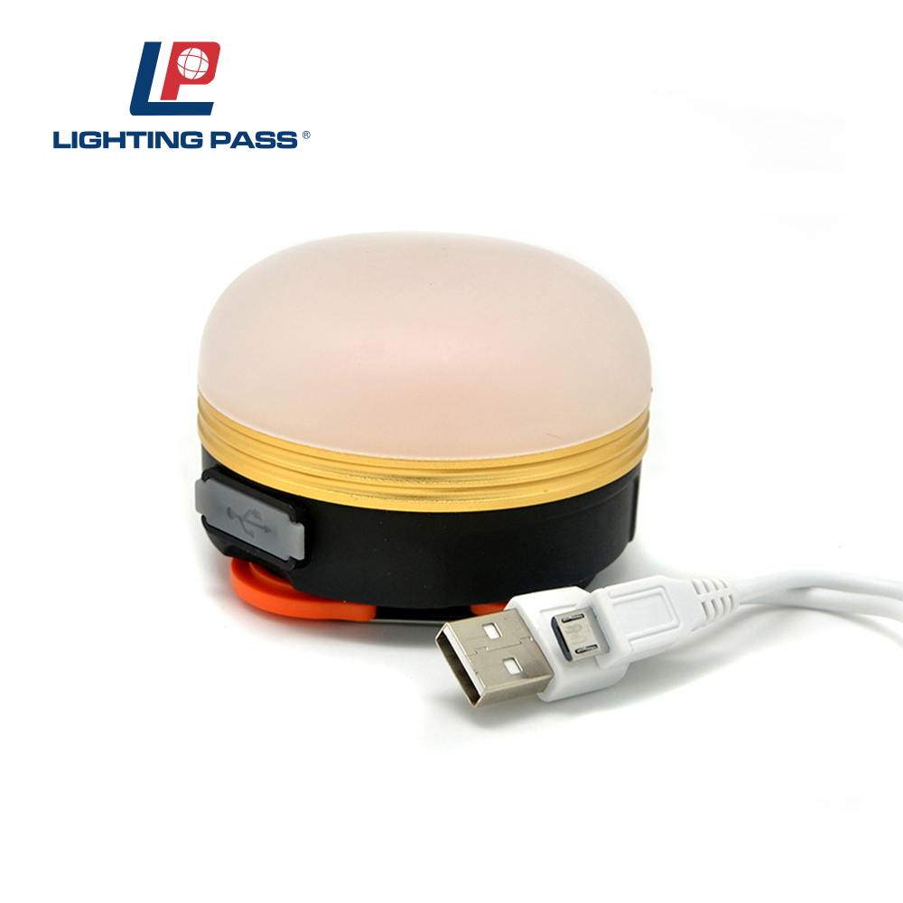 portable outdoor Rechargeable LED Lantern and 1800mah USB Power Bank Multifunction Camping Lantern Mini Lamp