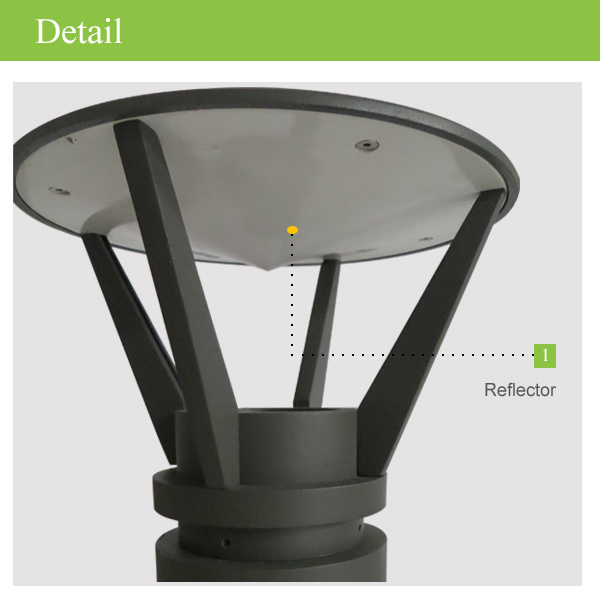 2016 energy saving lamp, solar led outdoor light , led solar. solar lamp garden (JR-CP09)