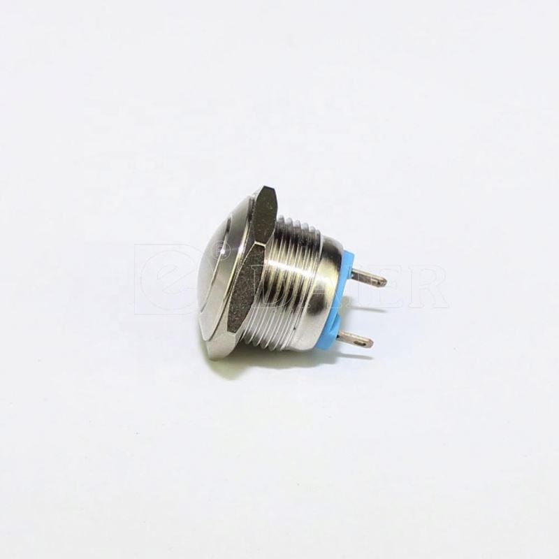 1NO Ball Button 16mm Momentary Waterproof Switches For Motorcycles