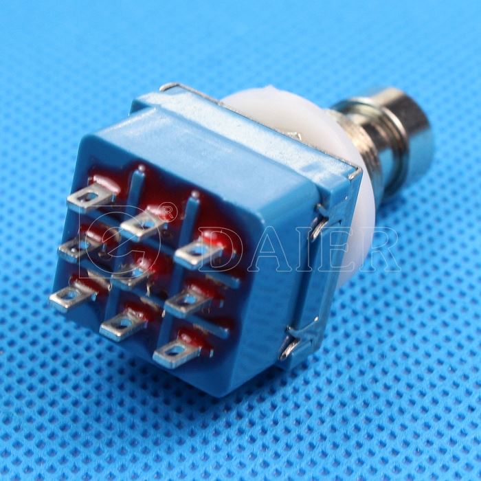 Effect Pedal 3PDT 12v Footswitch Guitar