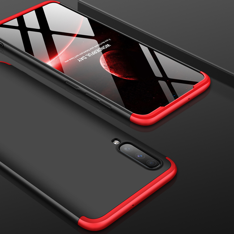 2018 hot sell 360 cover Removable 3in1 Hard PC Shield Back Cover Case for Samsung galaxy A70