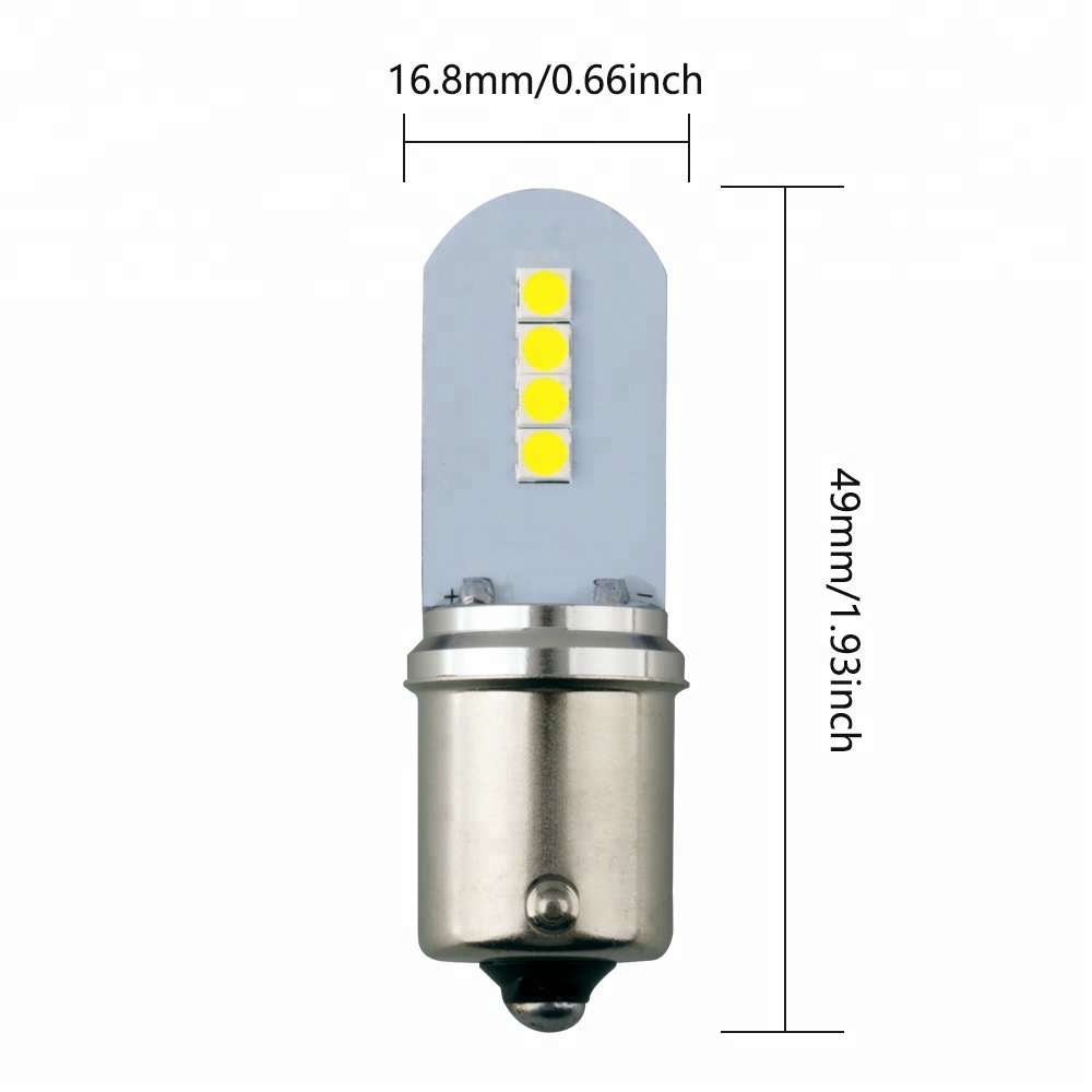 motorbike tail light mini h4 turn m3 15w 1156/1157 8 SMD 3030 led motorcycle lamp 6v light kit headlight