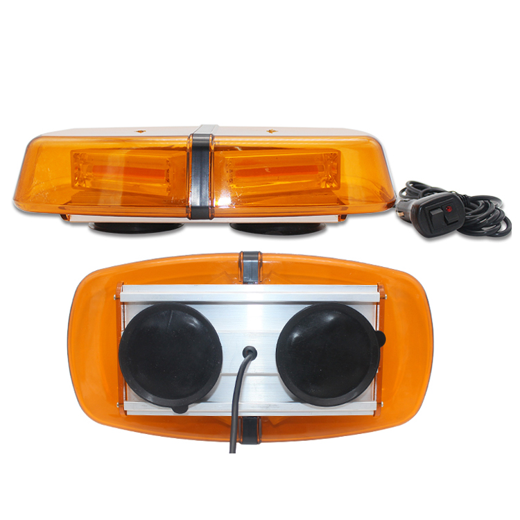 40 Watts Car COB LED Mini Emergency Strobe Hazard Waterproof Amber LightBar