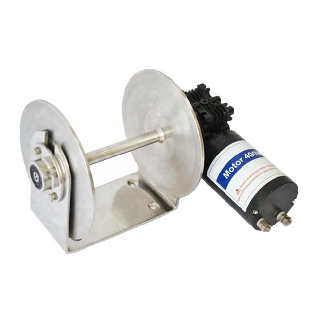 12V 24V 1600W electric double drum winch JVW-014