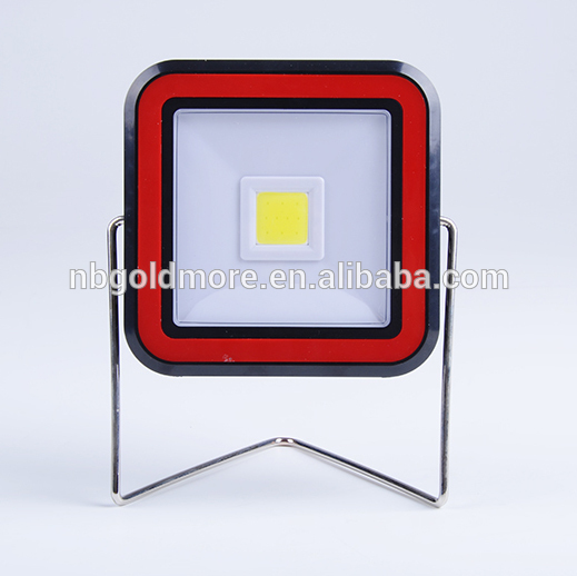 Goldmore3 Solar Outdoor Portable USB Rechargeable LED Floodlight COB Worklight With Charging iPhone Function