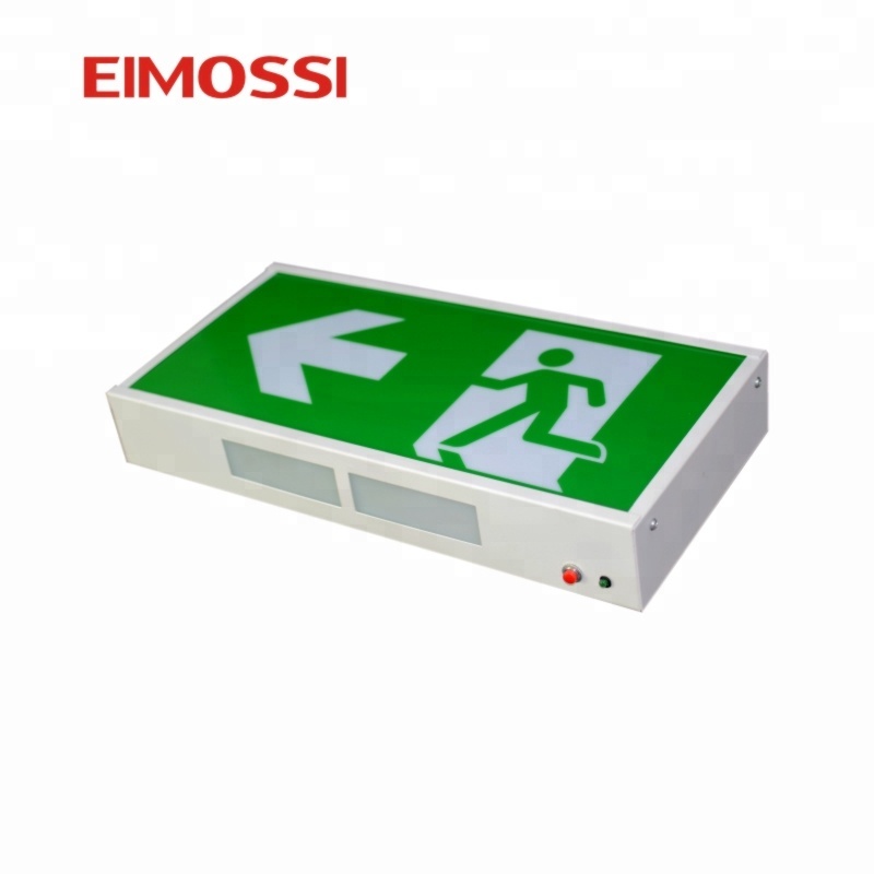 Europe emergency exit signs battery powered emergency exit lights