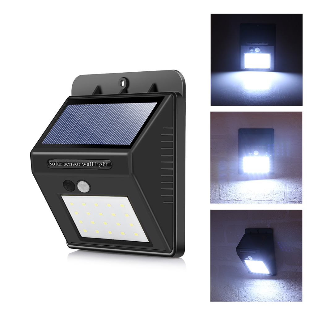 20 led Solar Light Outdoor Motion Sensor Wireless Solar Lights for Garden Decoration solar lamp