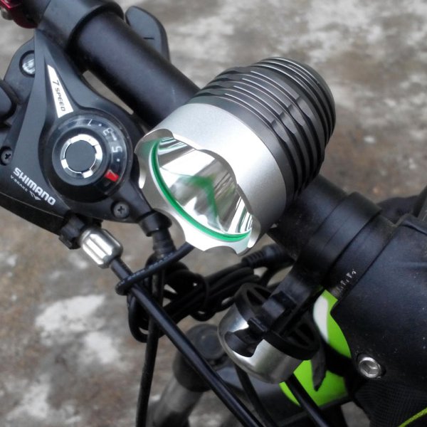 Mountain CREE XML T6 Led 1000 lumen rechargeable bike light bicycle light flashing