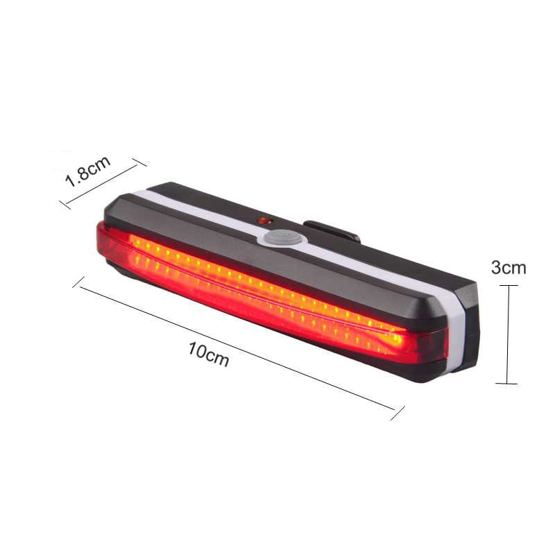 Mountain Bicycle Light led bike helmet light USB Rechargeable Bike Tail Light