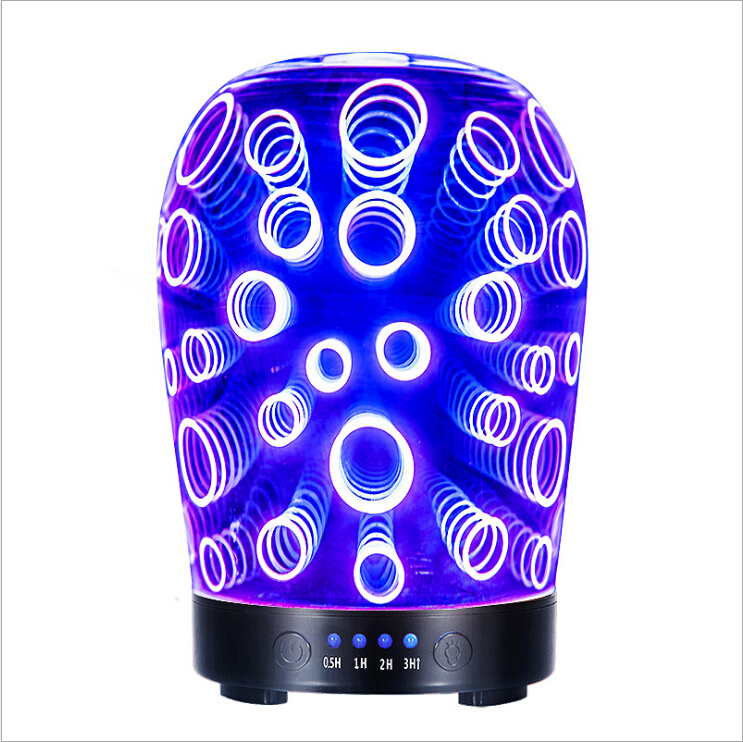 3D Glass Aroma Diffuser 3D Glass Diffuser Glass Diffuser Bottle 100ml