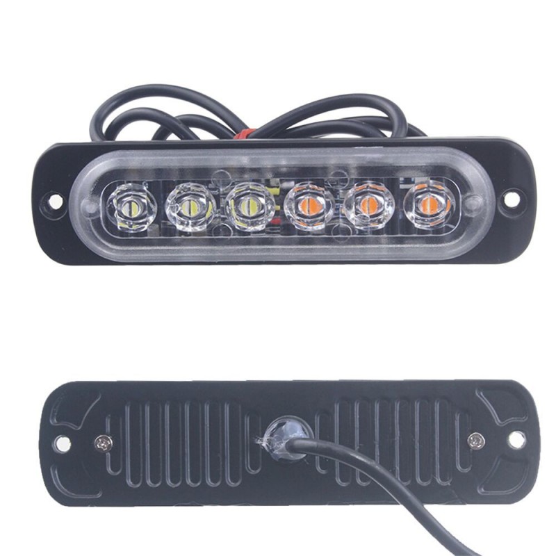Mini Led car flash fog light Pickup truck day running light Trailer Van Side Marker lamp Rear Strobe warning beacon light