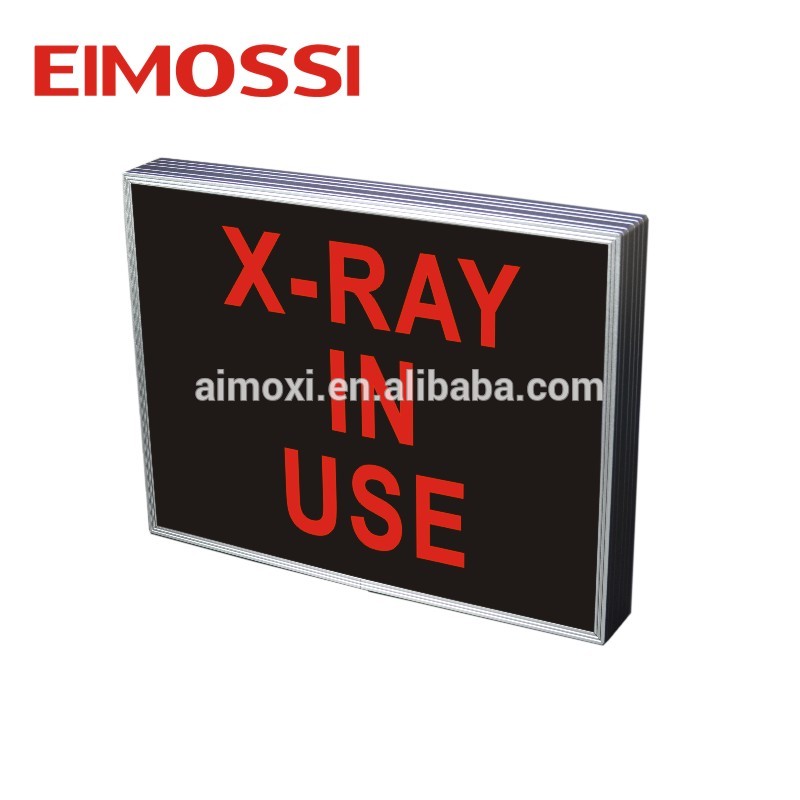 veterinary x-ray equipment LED x-ray in use sign