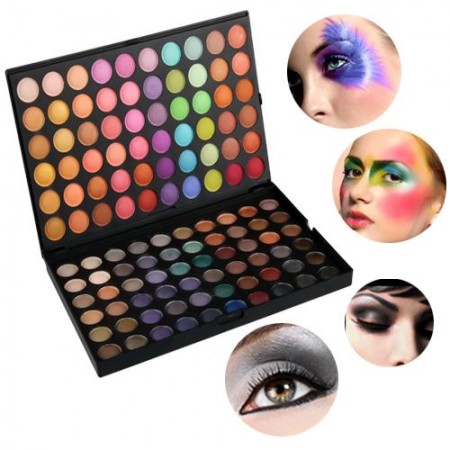 120 Colors Eyeshadow Eye Shadow Pigments Makeup Cosmetics Palette