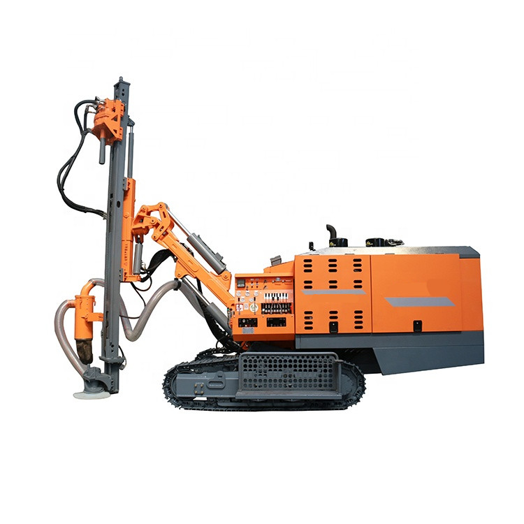 Road Construction Mini Tunneling Machine Hard Rock Drill Full-hydraulic Rigs Rotary Table Diesel Portable Drilling Rig Prices