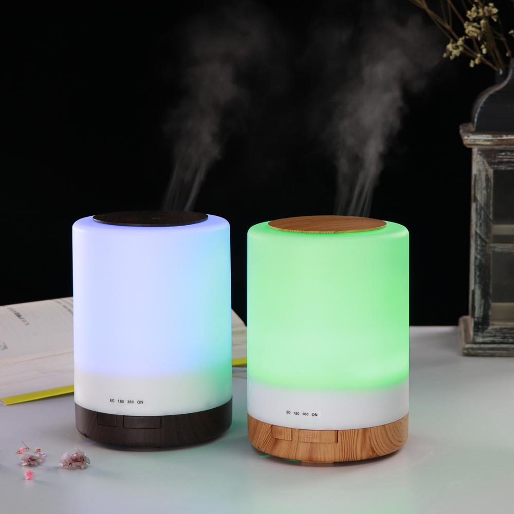 Grain Essential Oil Diffuser, 300ml Aromatherapy Diffuser for Essential Oils 7 Color Changing Led Night Light Ultrasonic Diffuse