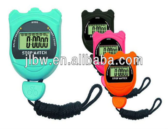 New Design Digital led Sport Stopwatch With Chain