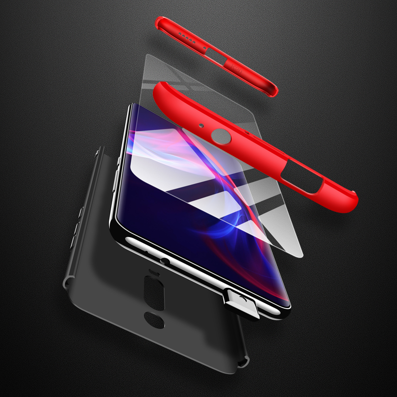 2018 hot sell 360 cover Removable 3in1 Hard PC Shield Back Cover Case for Redmi K20