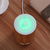 150ml Real Bamboo Essential Oil Diffuser Ultrasonic Aromatherapy Huidifier, Waterless Auto-Off, Beautiful LED Lights