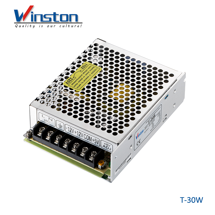 WINSTON T - 30W Led Driver CCTV 5V 12V 15V 24V Triple Output Power Supply