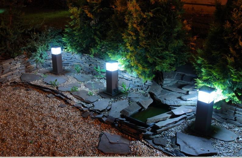 Outdoor waterproof good quality solar step light solar garden light with 2 years warranty