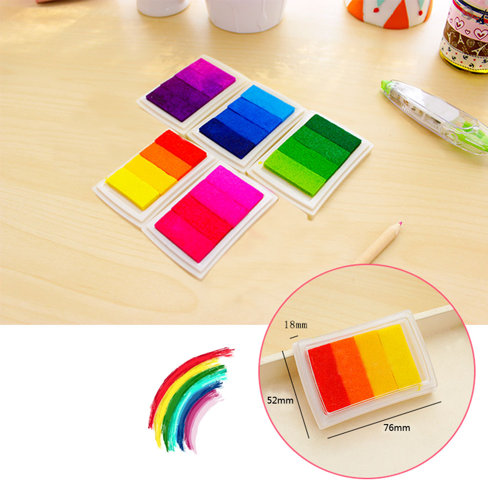 DIY Ink Pad for Fingerprint Tree Funny Wedding Supplies 5-Pack Inkpad for Fingerprint Tree Wedding Guest Book Sign-in Trees