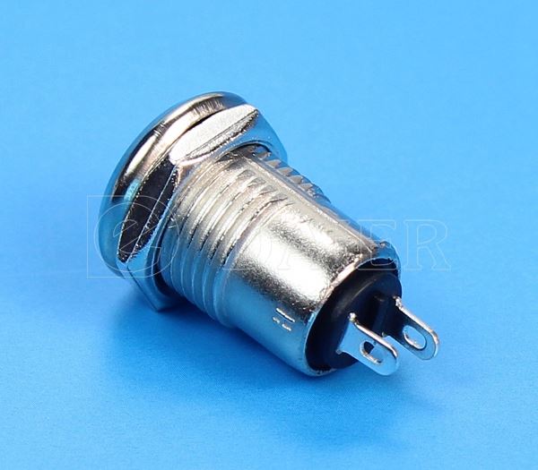 0.5A 250VAC 2 Pin ON OFF 2 Position Key Lock Key Switch