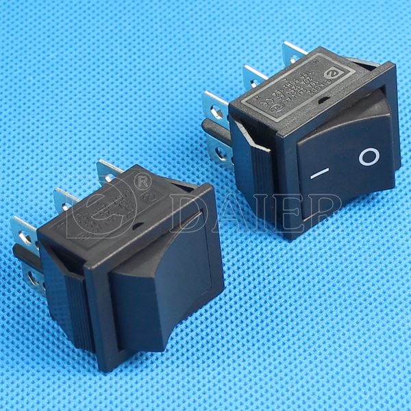 6PIN DPDT Momentary Rocker Switch With Solder Terminal