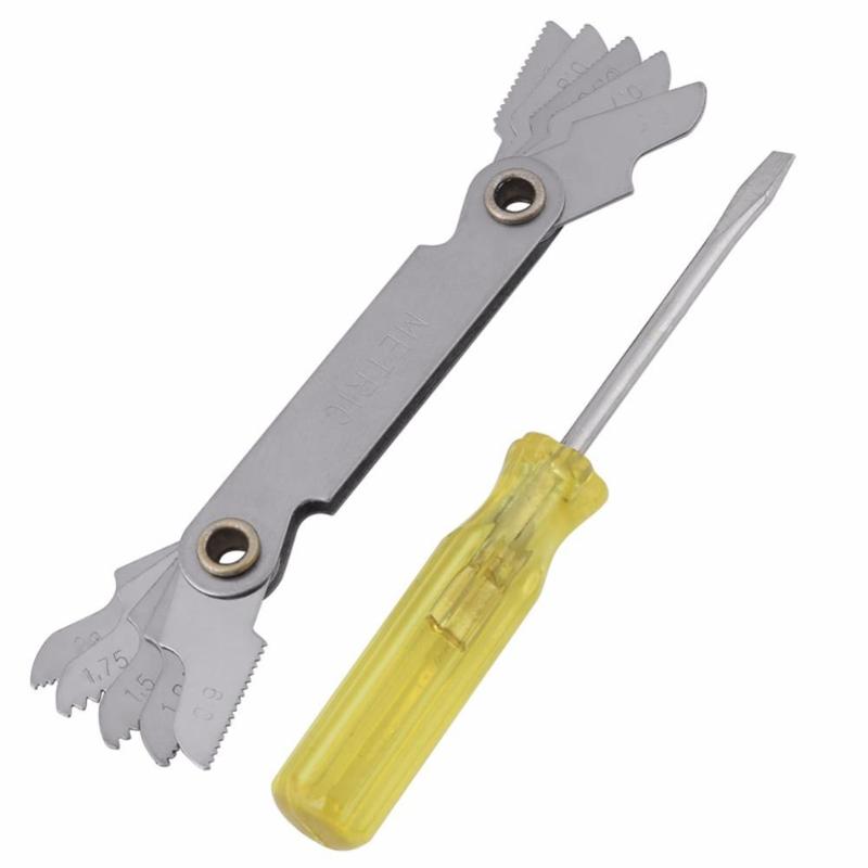 32 Pcs Metric Hand Tap Set Screw Thread Plugs Straight Taper Reamer Tools Adjustable Taps Dies Wrench For Car Repairing Tool