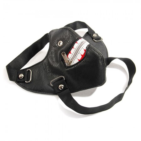 Bike Motorcycle Helmet Winter Sport Face Mask Paintball Ski Headband Shark New