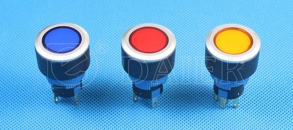 Round Momentary Waterproof Plastic Push Button Switch Protective Cover