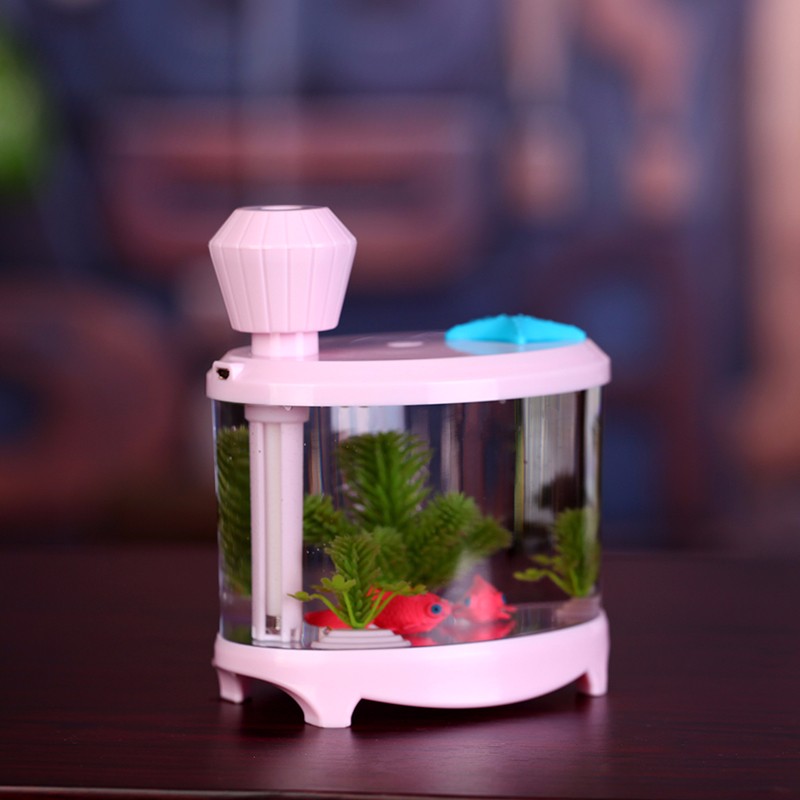 Fish Tank 460ml ABS+PP Material Ultrasonic Low Noise Aroma Essential Oil Diffuser