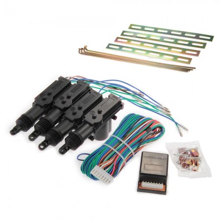 Remote Control Keyless Entry Central Lock Locking System Kit for 4 Door Car