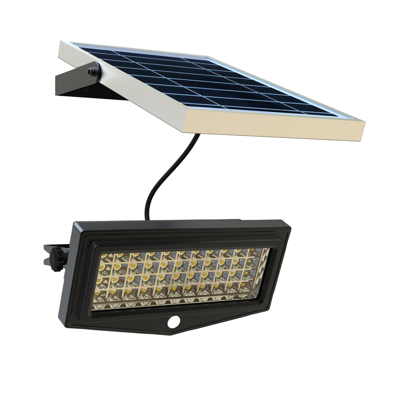 Pir Solar Led Rechargeable Flood Light,10W Security Light